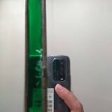 Pair of art deco wall mirrors 81x39cm