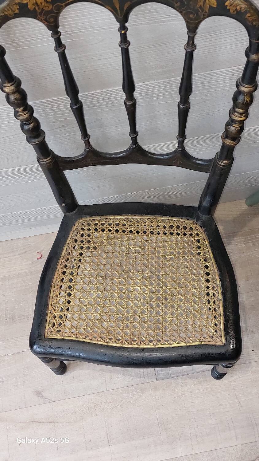 Napoleon III flying child's chair