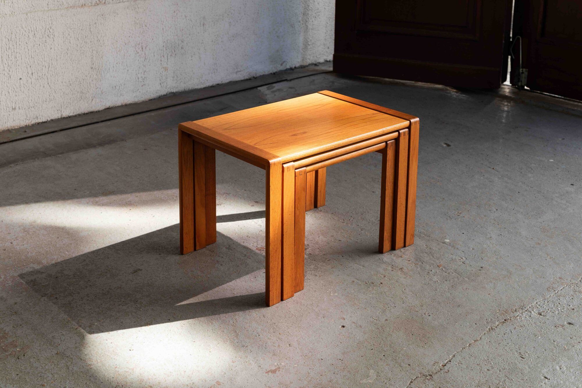 Ensemble de 3 tables gigognes par Aksel Kjersgaard