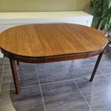 Scandinavian extendable teak table, 1970s