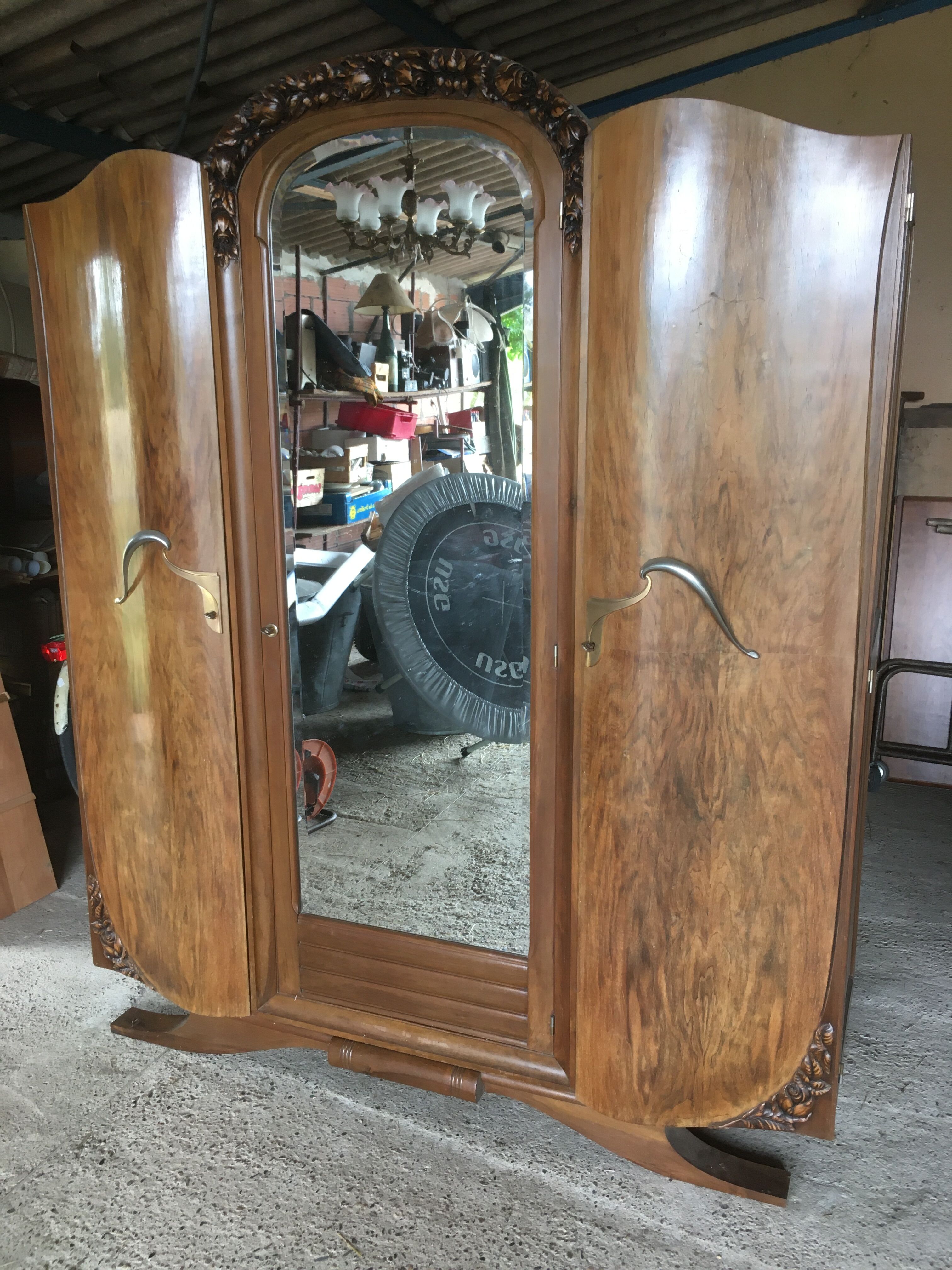 Wardrobe 3 doors 1930