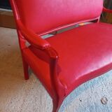 Louis XV red canapé 15