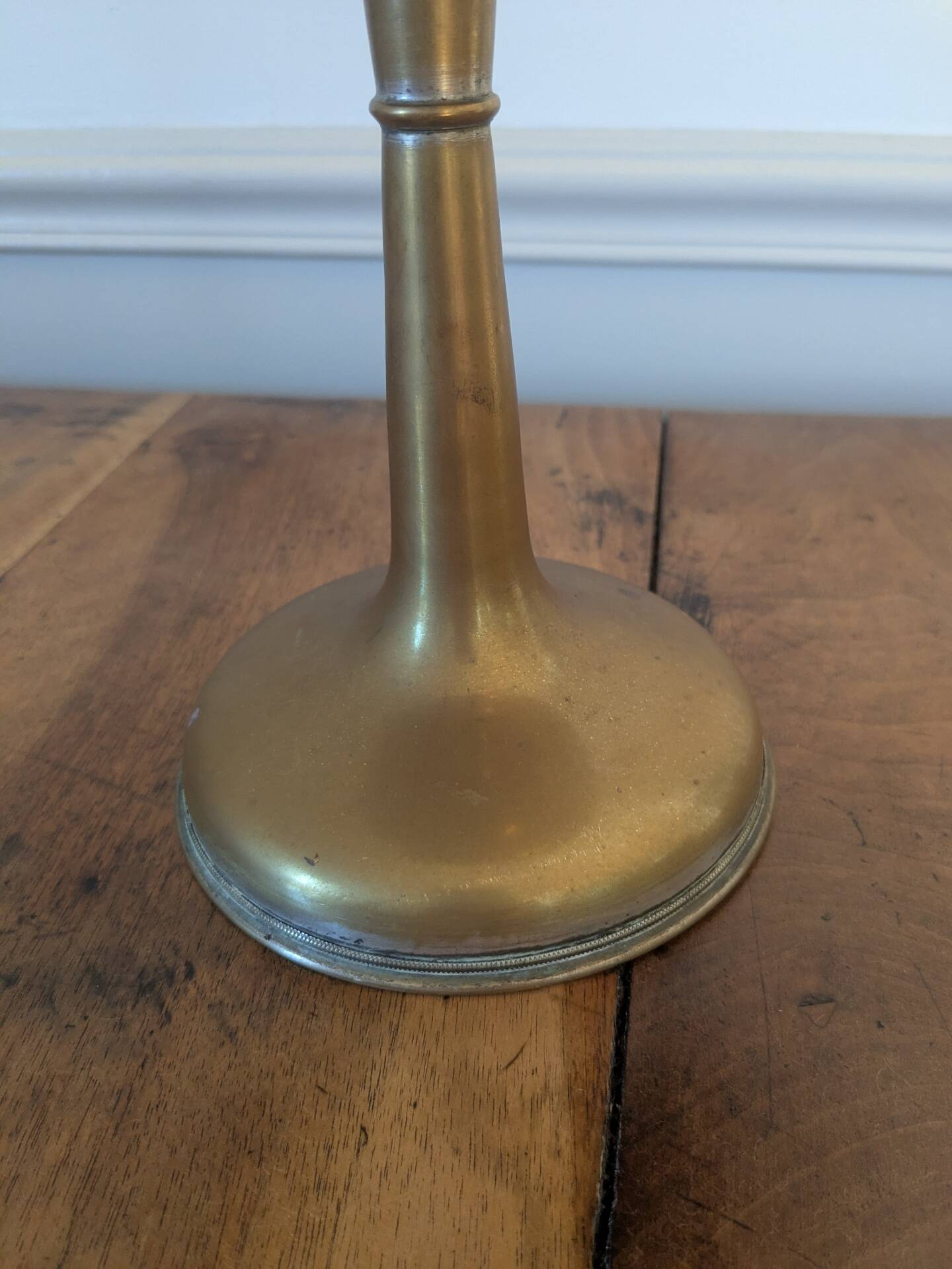 Brass pedestal cup