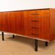 Modernist enfilade, 180 cm, French, Rosewood, Tricoire and Vecchione.