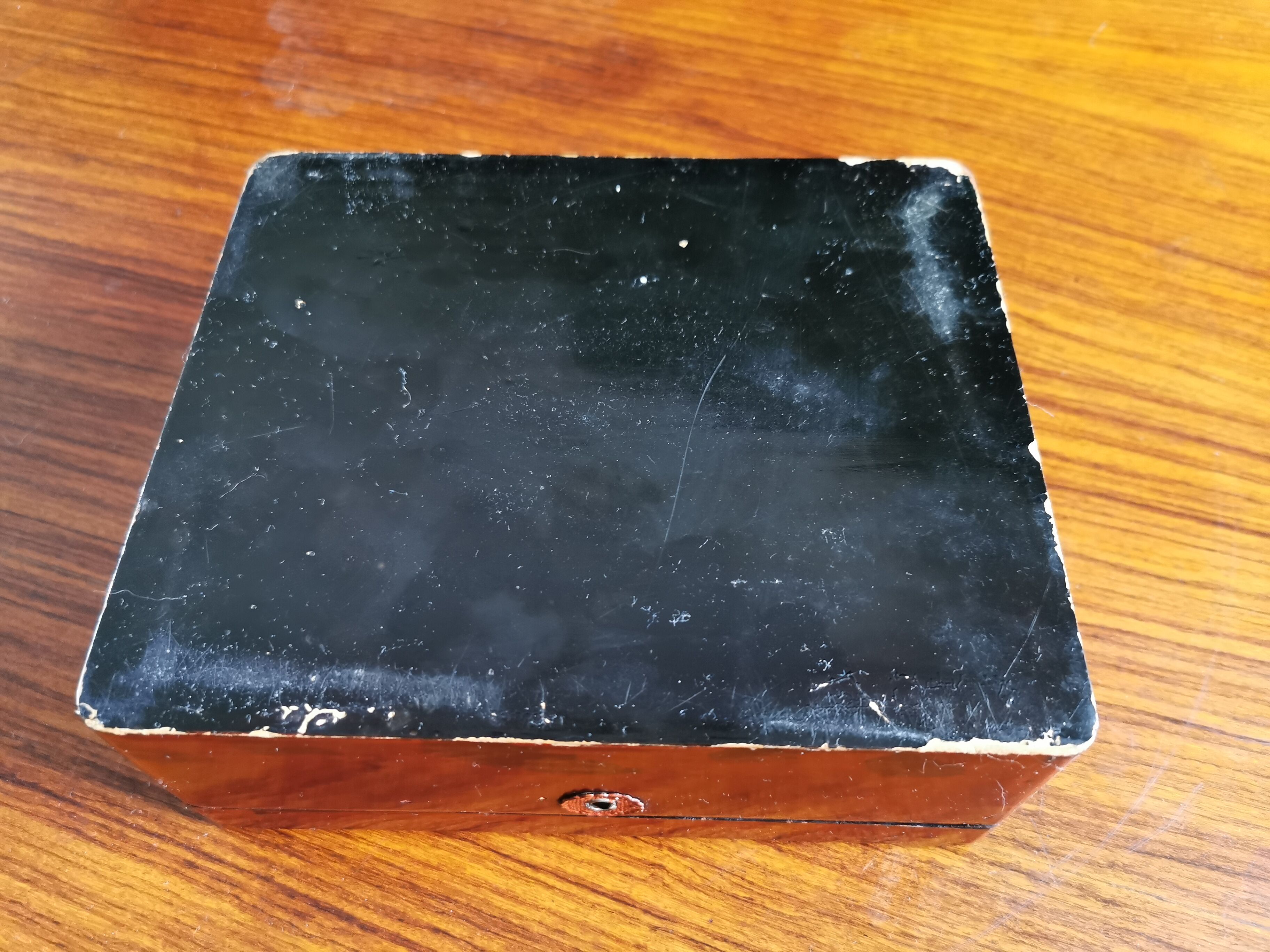 Old box lasked in the early 20th century