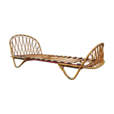 Rattan basket bed or bench