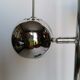 Eyeball lamp chrome seylumiere model Hary