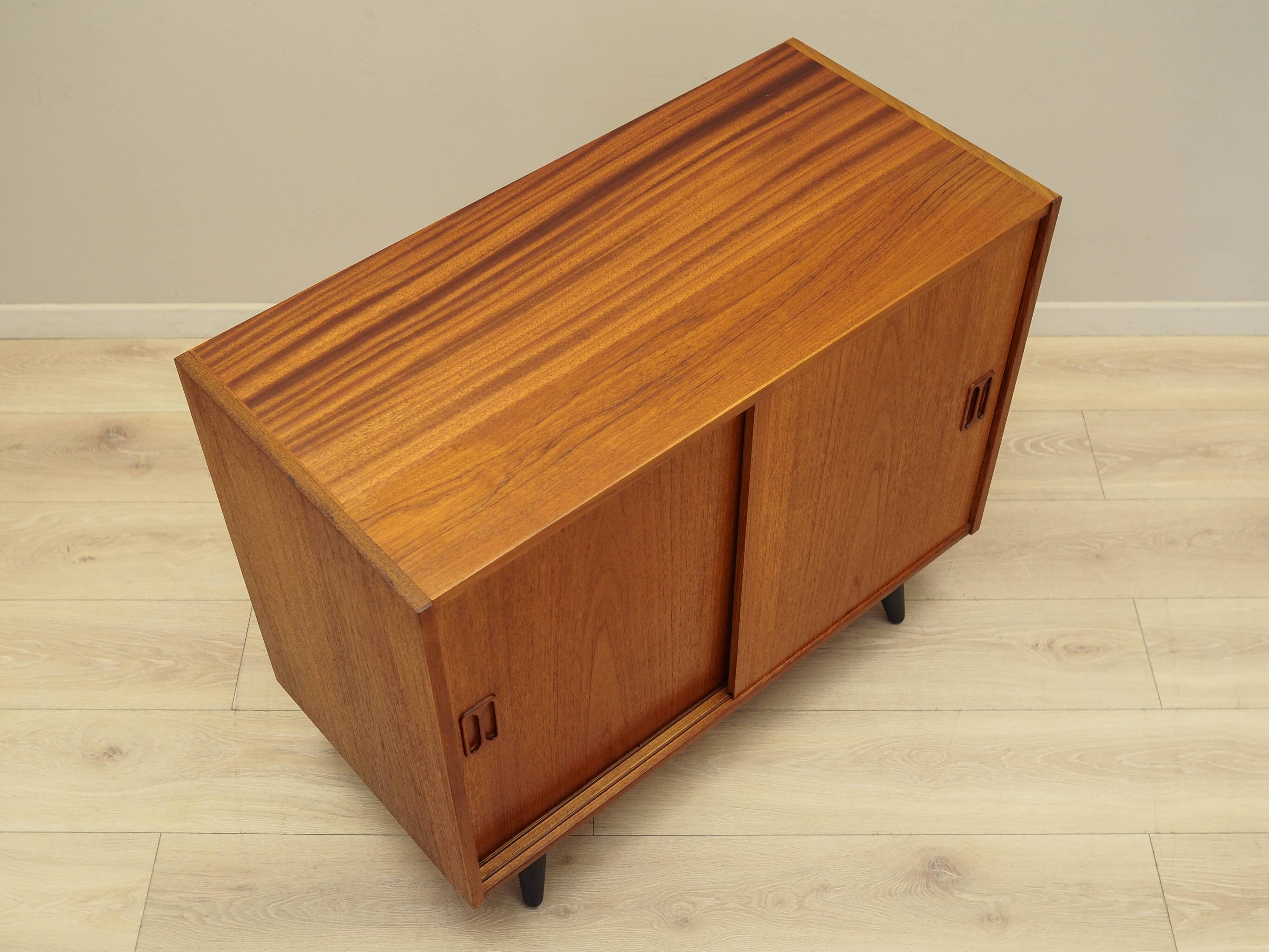 Teak cabinet, Danish design, 1970s, production: Denmark