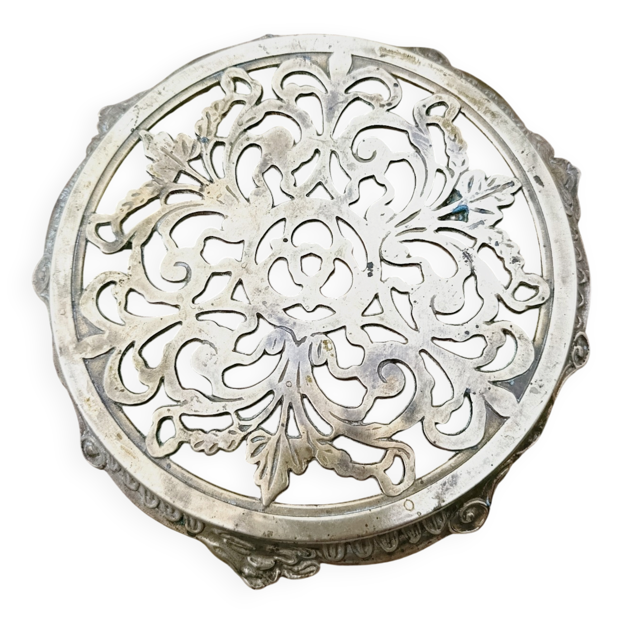 Brass trivet