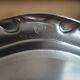 Guy Degrenne / Round platter with compartments and central stainless steel handle