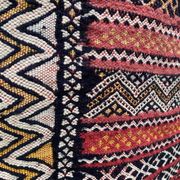 Handwoven Berber Kilim rug, wall hanging.