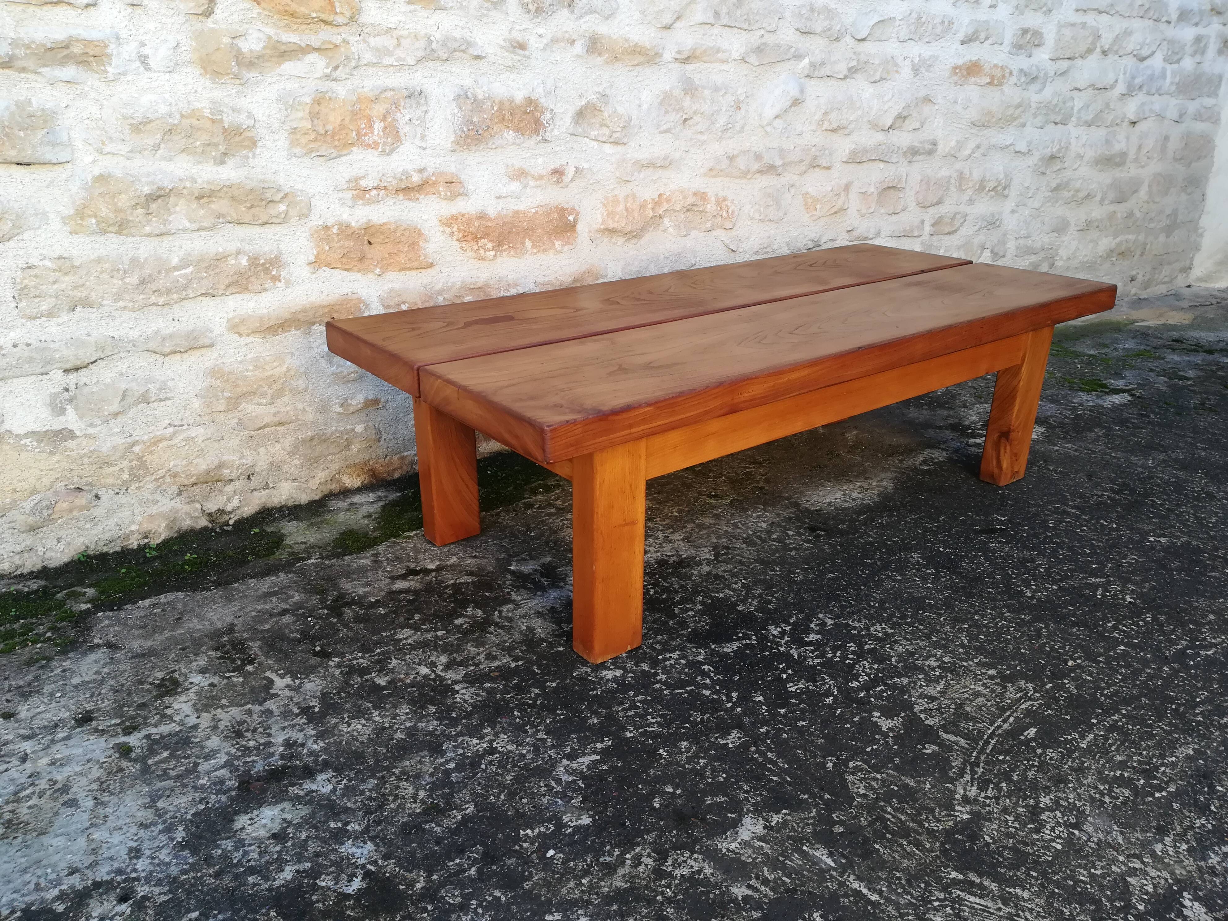 Elm coffee table