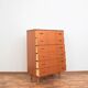 Mid-century danish teak chest of drawers, 1960