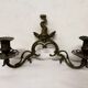 Appliques Bougeoirs En Bronze