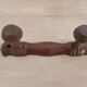 Wooden wall hook
