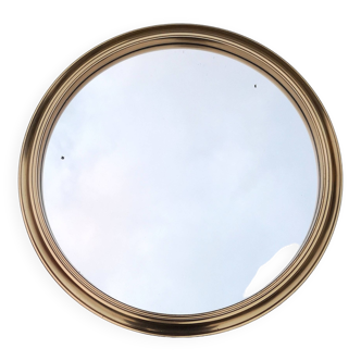 Plateau miroir rond années 50