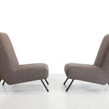 Set of two Italian design armchairs from the 1950s