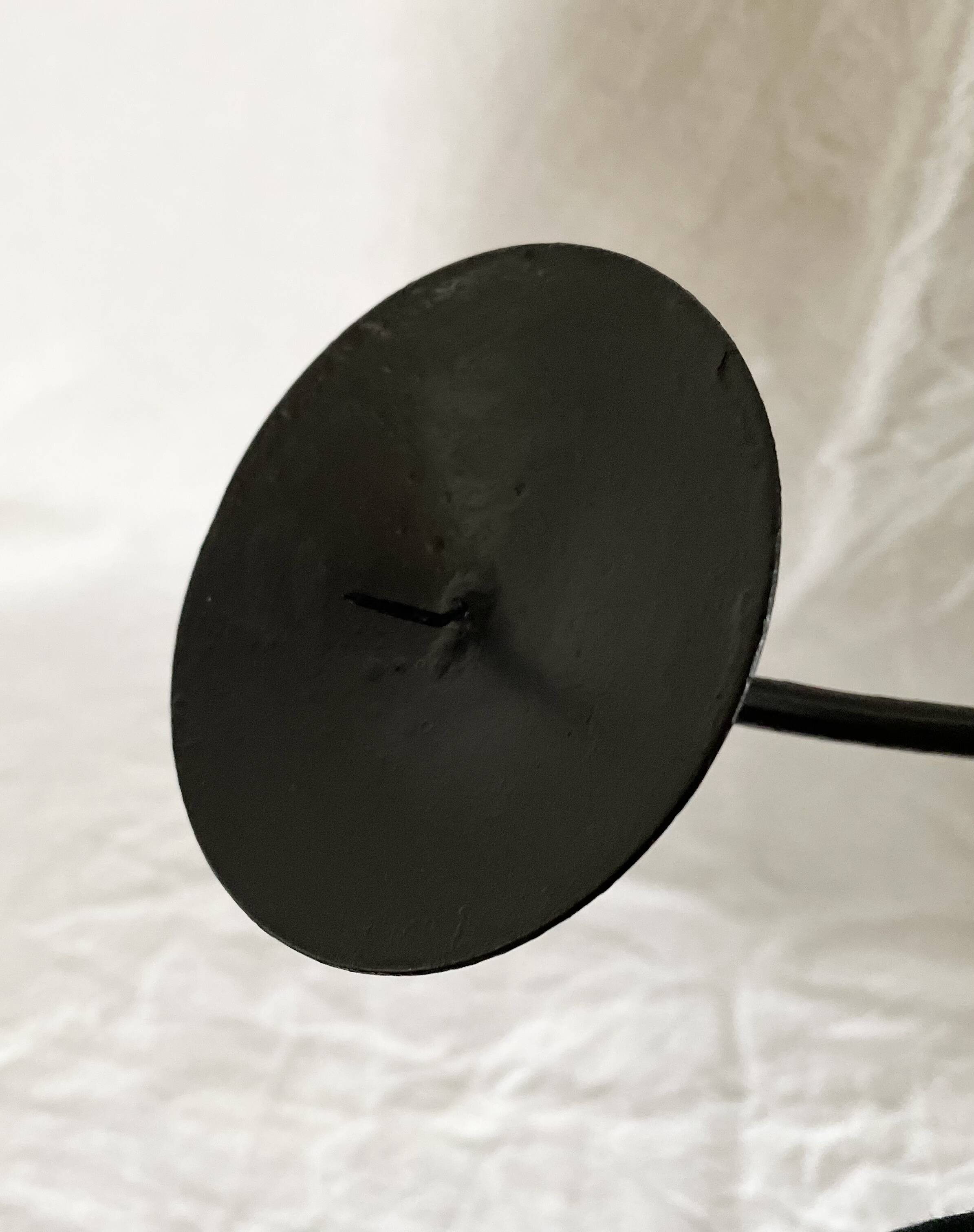 Danish teak candle holder