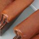 Vintage Dutch cognac leather club chair, 1970s, set of 2