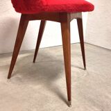 Pair of "fluffy" barrel chairs