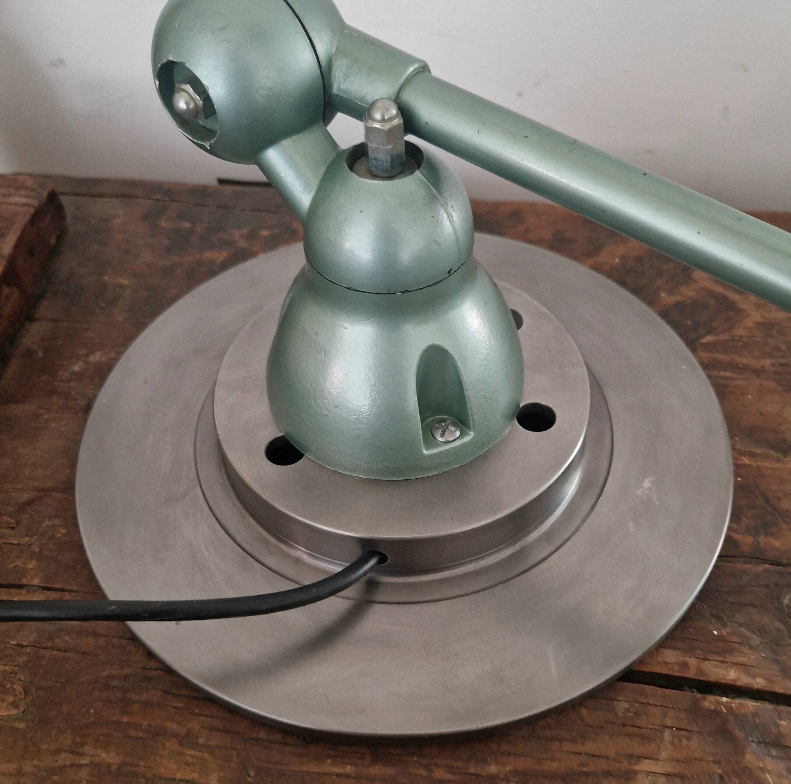 Lampe ancienne industrielle JIELDE, années 50-60