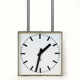 Double-Sided Railway Clock from Pragotron, 1980s