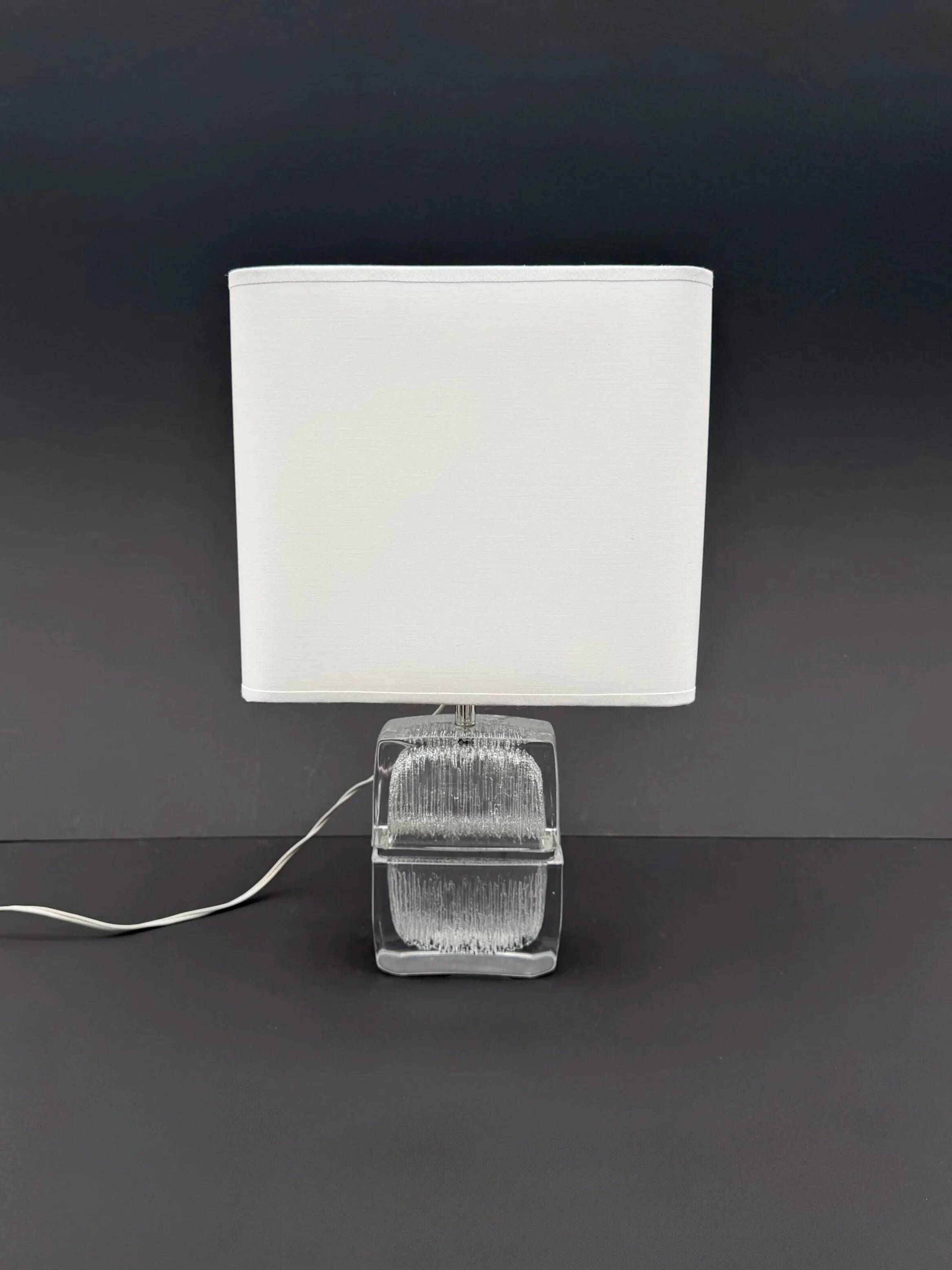 Crystal lamp by Daum France, France 1960