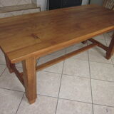 Farmhouse table in solid oak