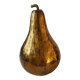 Decorative brass pear