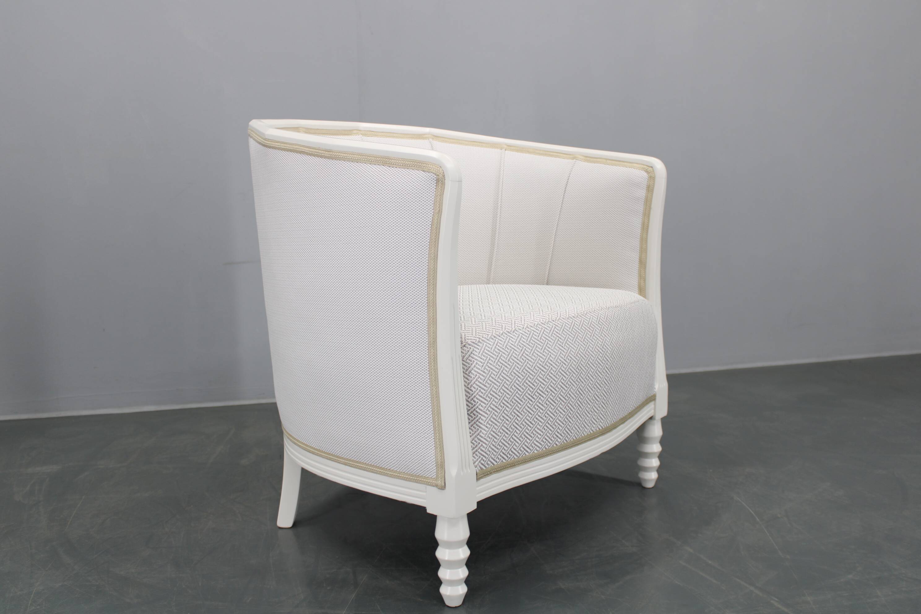 Fauteuil de style sécession viennois restauré des années 1930