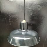 Enamelled sheet metal pendant light