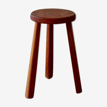 Wooden tripod stool