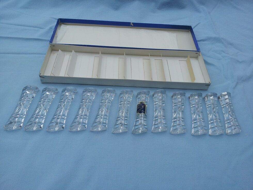 12 crystal knife holders