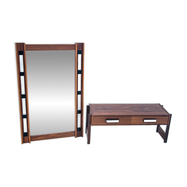 Commode avec miroir, années 1960, Danemark