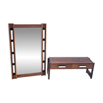 Commode avec miroir, années 1960, Danemark
