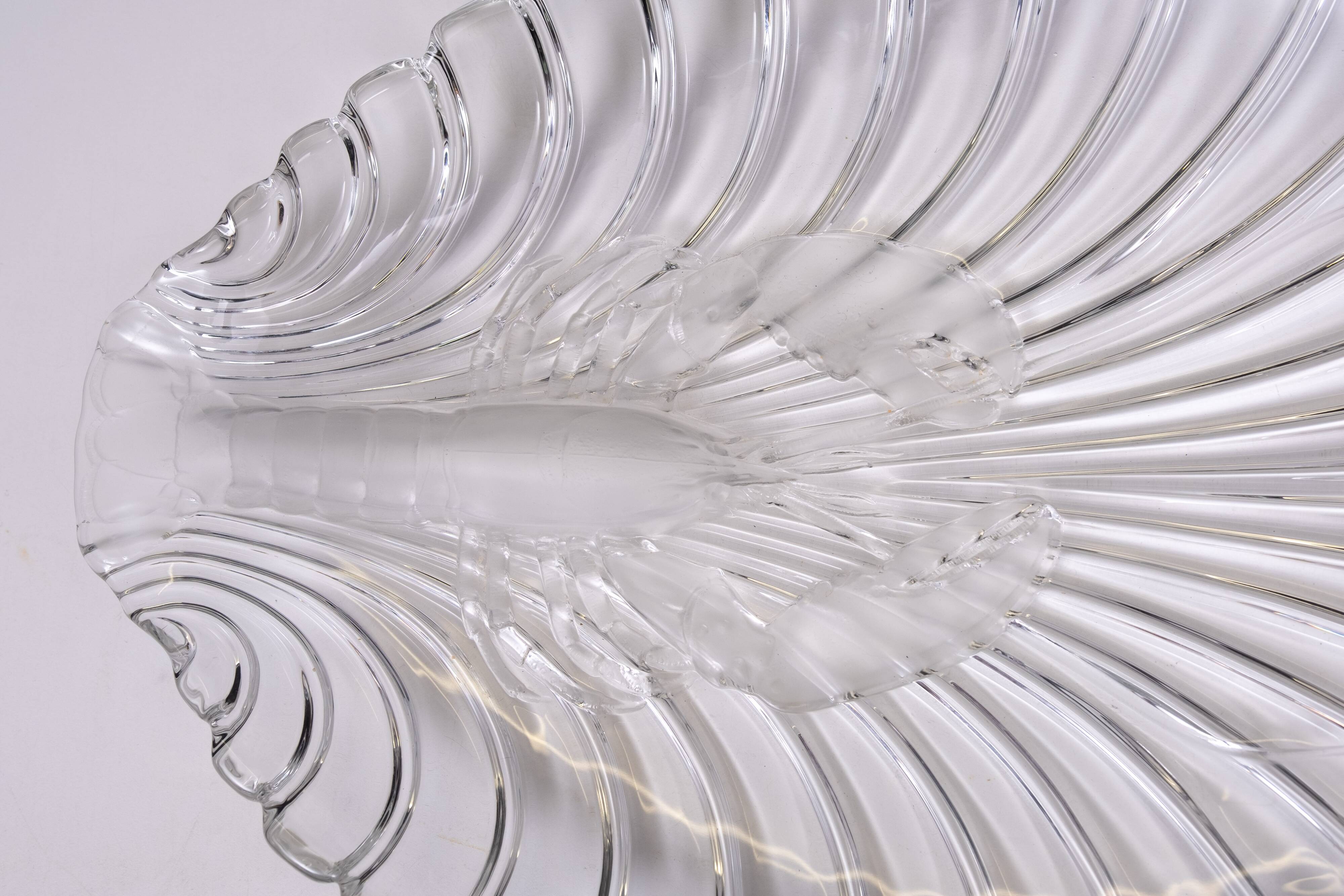 Large Walther Glas - Lobster dish - Crystal