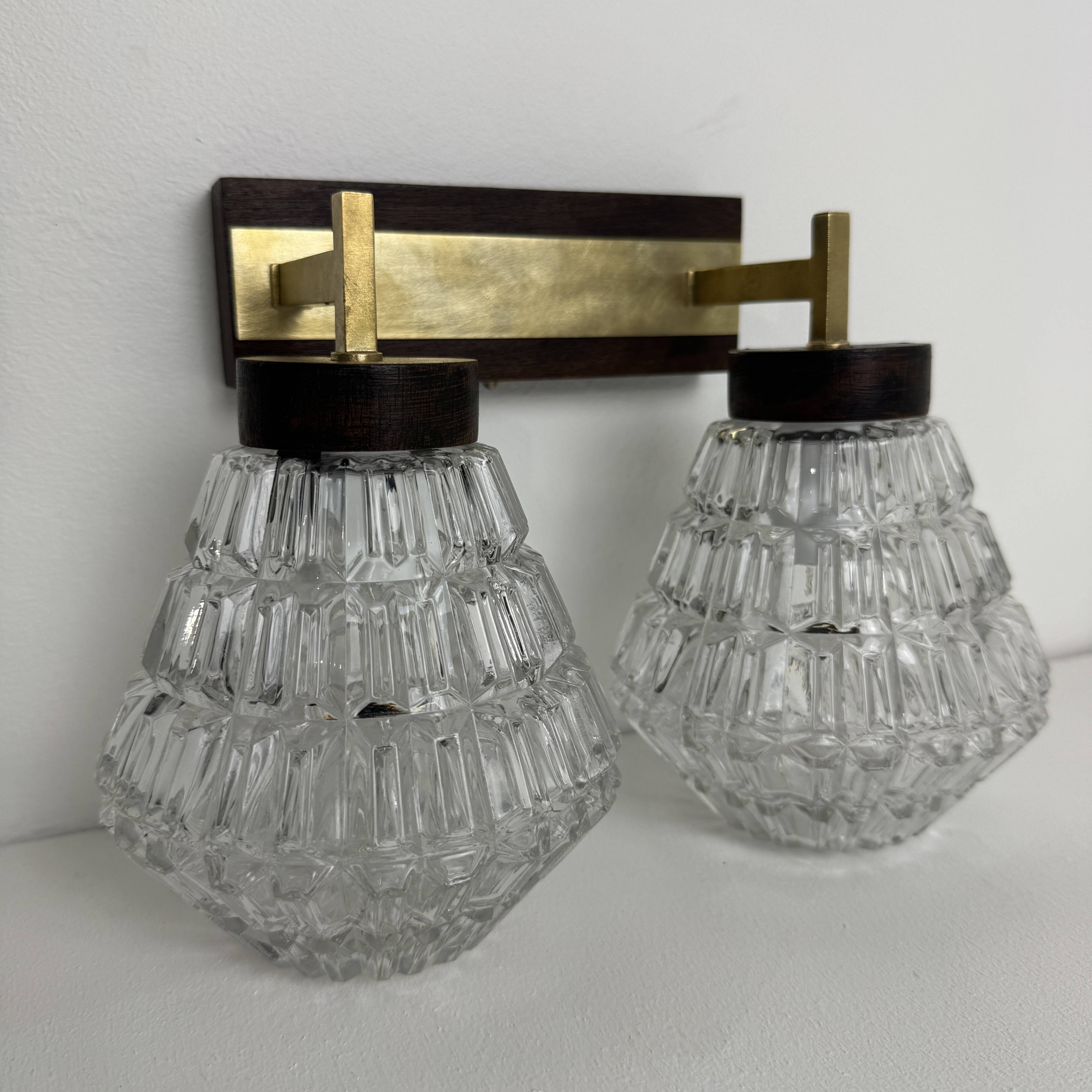 LOT 3 ANCIENT SCANDINAVIAN WALL LIGHTS