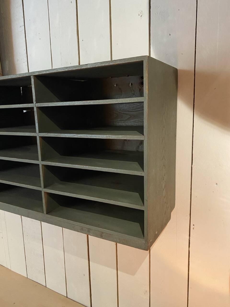 Antique wooden wall shelf – wall cabinet