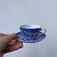 4 tasses porcelaine bleu Japon