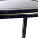 Console by Pierre Vandel, laqué metal, 1970