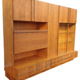 Library living Luigi Bartolini Italian design 1970