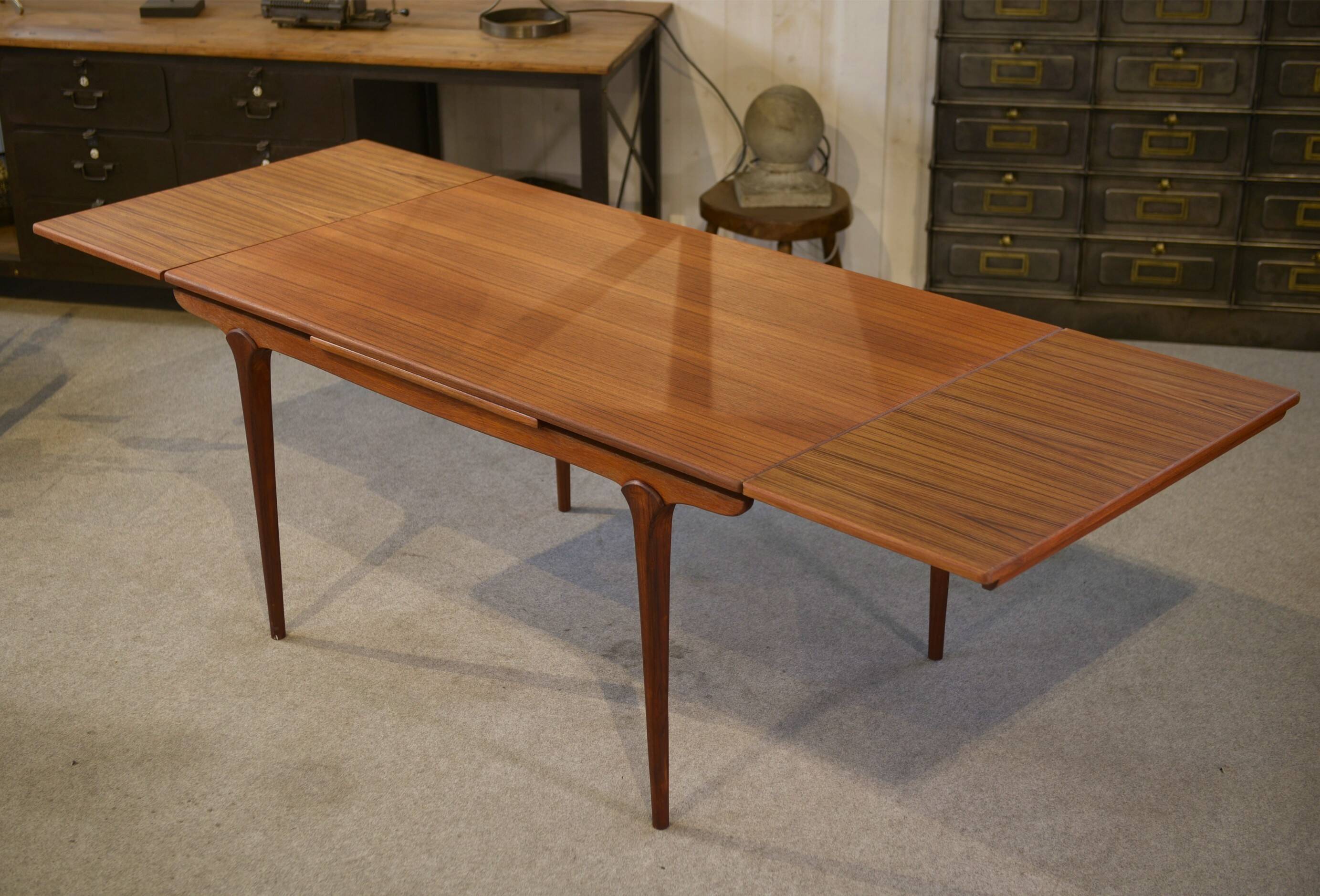 Scandinavian teak table Denmark 1960s