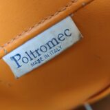 Poltromec Space age vintage "Frog" sofa