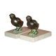 Pair of art deco bookends