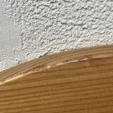 Round elm mirror, maison regain