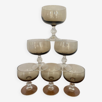 Set of 6 Luminarc cups model "Domain"