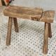 Banc de scie vintage banc rustique rural