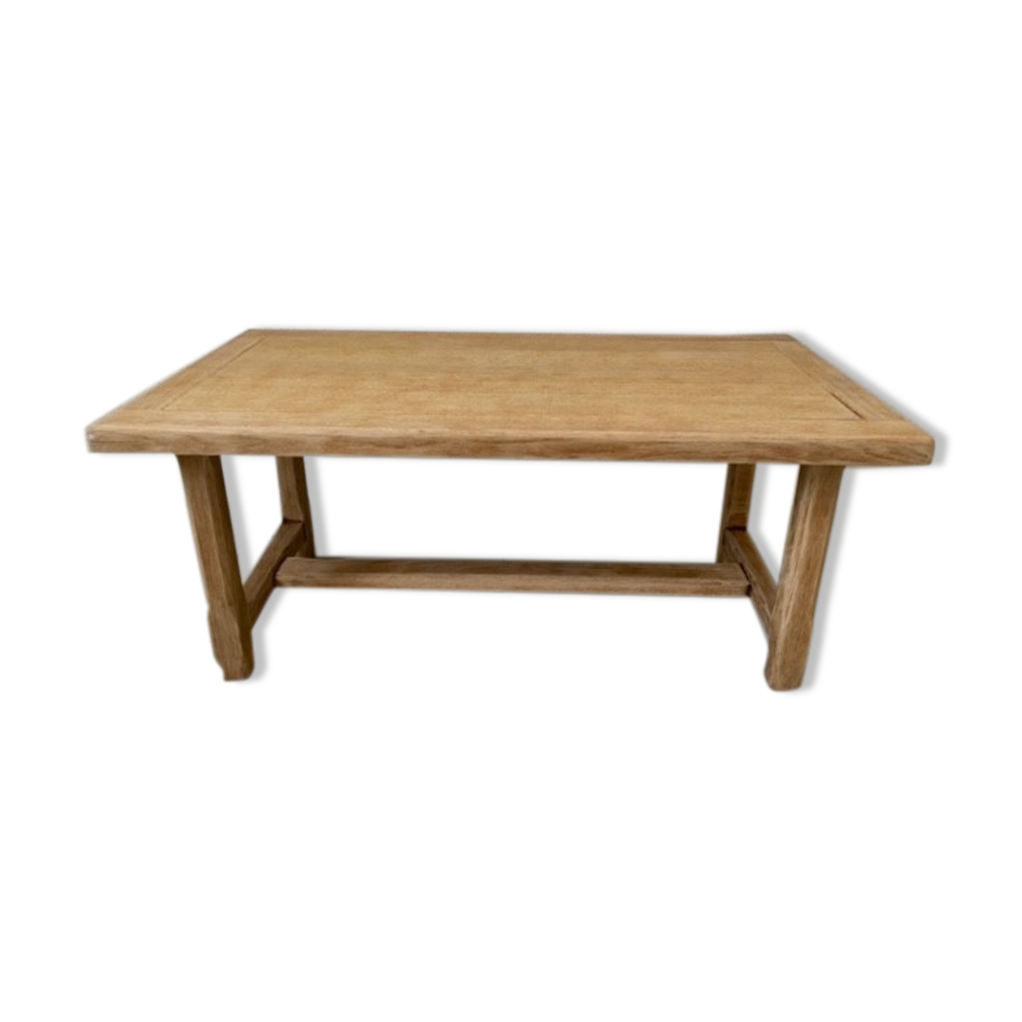 Table basse de ferme bois décapé