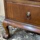 1930s mahogany donkey desk in English.