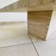 Table basse en travertin